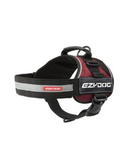 Ezydog - Sele - Convert Harness - Röd - Xxl - Justerbar - 86-116 cm - Reflex