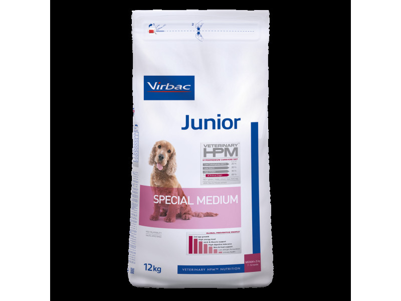 Junior Torrfoder till Hund Special Medium - 12 kg