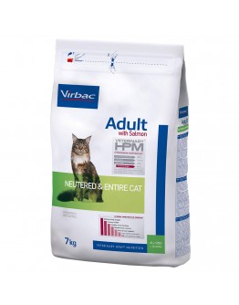 Virbac Veterinary HPM Adult Salmon Neutered & Entire Cat - 7 kg