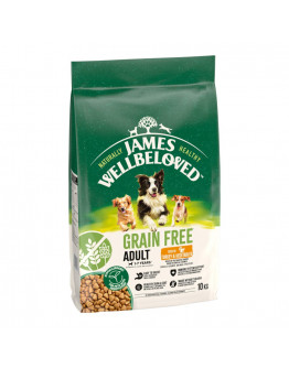 James Wellbeloved Grain Free Adult Dog Hypoallergenic Turkey & Vegetables - 10 kg