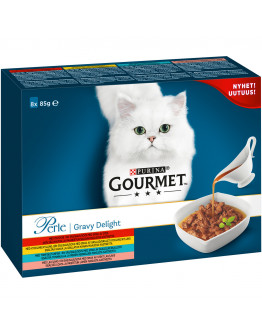 Våtfoder Katt Gravy Delight - 8 x 85 g