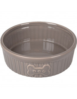 Hundskål Keramik Grå - 12,5 cm - 300 ml