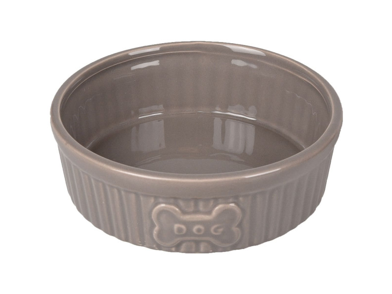 Hundskål Keramik Grå - 12,5 cm - 300 ml