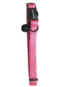 Katthalsband Glitter i Rosa