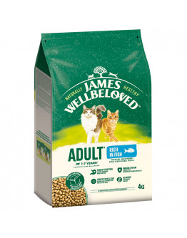 4 kg James Wellbeloved Hypoallergenic till sparpris! - Adult Fish & Rice