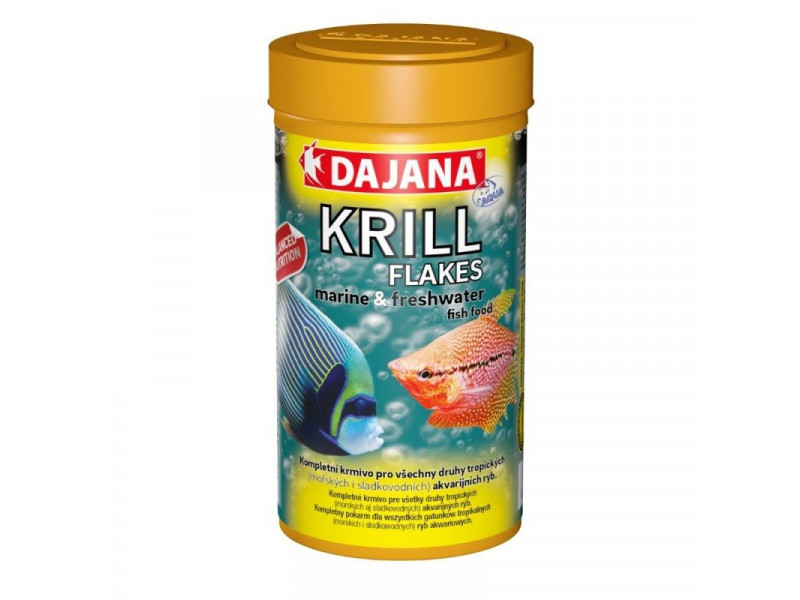 Dajana Krill Flakes - Flingor - 250 ml