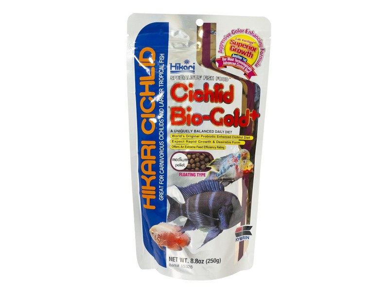 Hikari Cichlid Bio-Gold Plus Medium - 250 g