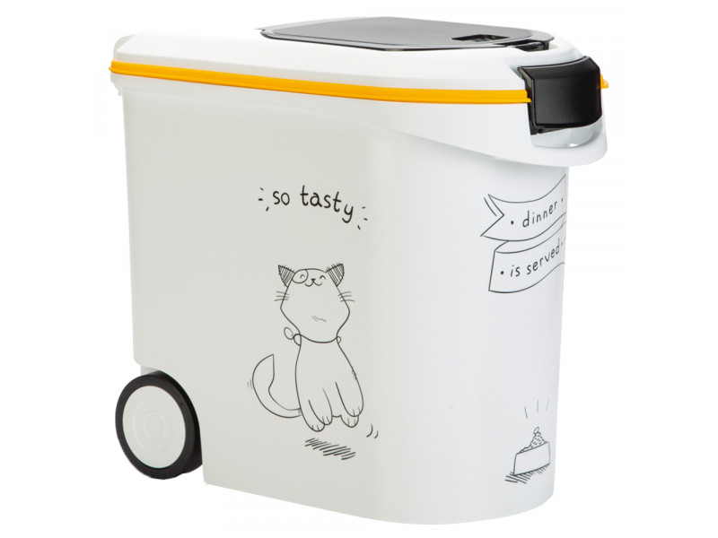 Curver Cat Silhouette torrfoderbehållare - Upp till 12 kg torrfoder (35 L)