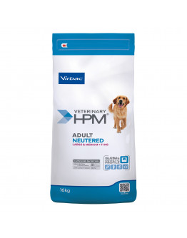 Virbac Veterinary HPM Adult Dog Neutered Large & Medium - 16 kg
