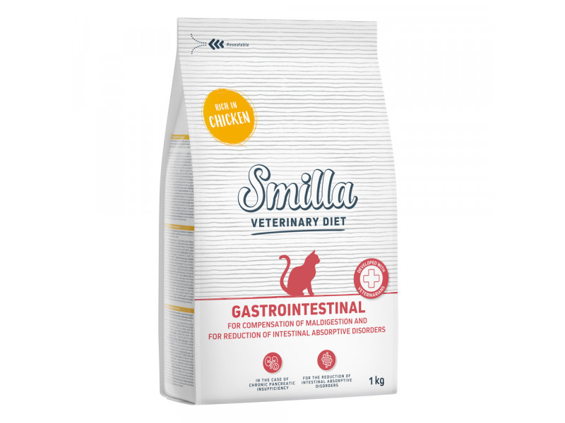 Smilla Veterinary Diet Gastrointestinal Kyckling - 1 kg