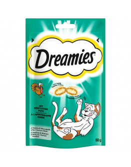 Dreamies kattgodis till sparpris! - Kalkon (60 g)