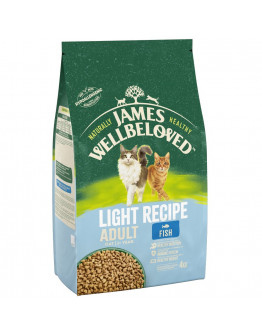 James Wellbeloved Adult Light Fish & Rice - Ekonomipack: 2 x 4 kg