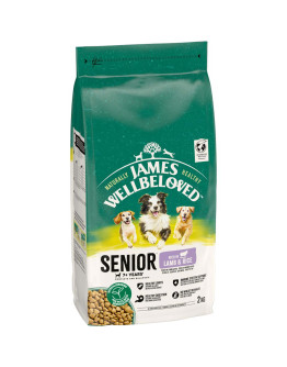 James Wellbeloved Senior Dog Hypoallergenic Lamb & Rice - 2 kg