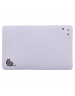 Trixie Big Cat & Paw skålunderlägg - L 44 x B 28 cm
