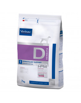 Virbac Veterinary HPM Dog Dermatology Support D1 - 7 kg