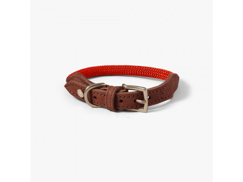 Hundhalsband Torekov Imperial Red - Denjo Dogs