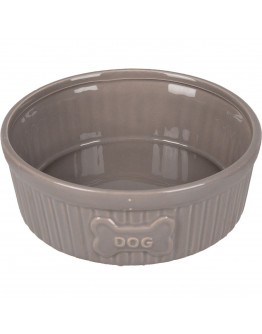 Hundskål Keramik Grå - 15 cm - 640 ml