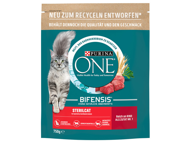 PURINA ONE kattfoder till specialpris! - SterilCat nötkött (2 x 750 g) PURINA ONE kattfoder till specialpris! - SterilCat nötkött (2 x 750 g)