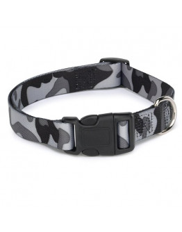 Hundhalsband Camo, Grå