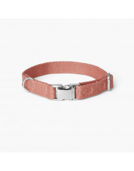 Hundhalsband Everyday Logo Pale Red M