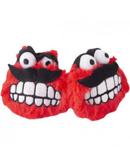 Plush Fluffy Grinz 2-pack - Röd