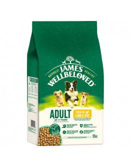 James Wellbeloved Adult Dog Hypoallergenic Lamb & Rice - 12 kg