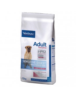 Virbac HPM Adult Sensitive Kastrerad Stor & Medium för hundar - 12 kg