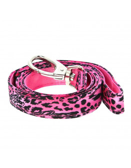 Hundkoppel - Pink Leopard