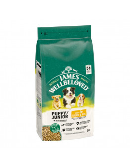 James Wellbeloved Junior Dog Hypoallergenic Turkey & Rice - 2 kg