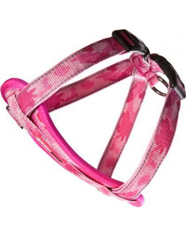 EzyDog Chest Plate Hundsele - Rosa Camo - XXL