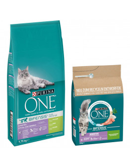9,75 kg PURINA ONE + 2,8 kg på köpet! - 9,75 kg Sensitive + 2,8 kg Sensitive