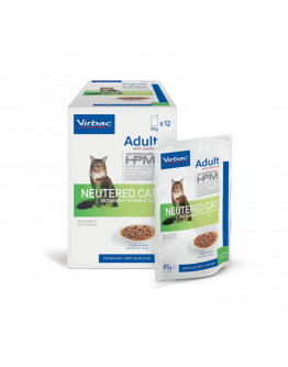 Adult Våtfoder med Lax till Kasterad Katt - 12 x 85 g