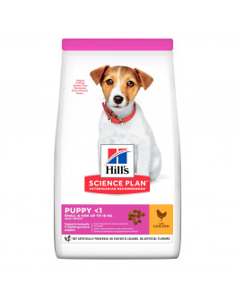Puppy Small & Mini torrfoder med kyckling Hundfoder - 6 kg