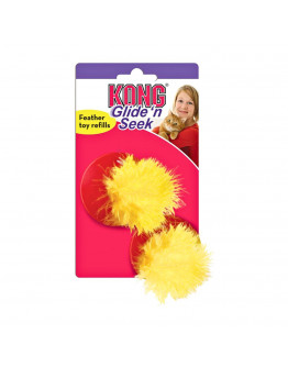KONG Leksak Feather refill 2p - Katt