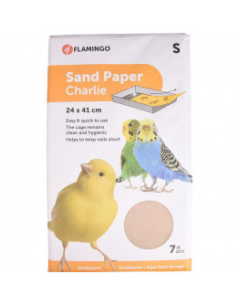 Sandpapper Fågelbur - 7-pack - 24x41 cm