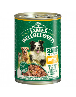 James Wellbeloved Hypoallergenic till specialpris! - 6 x 400 g Senior lamm & kyckling i paté