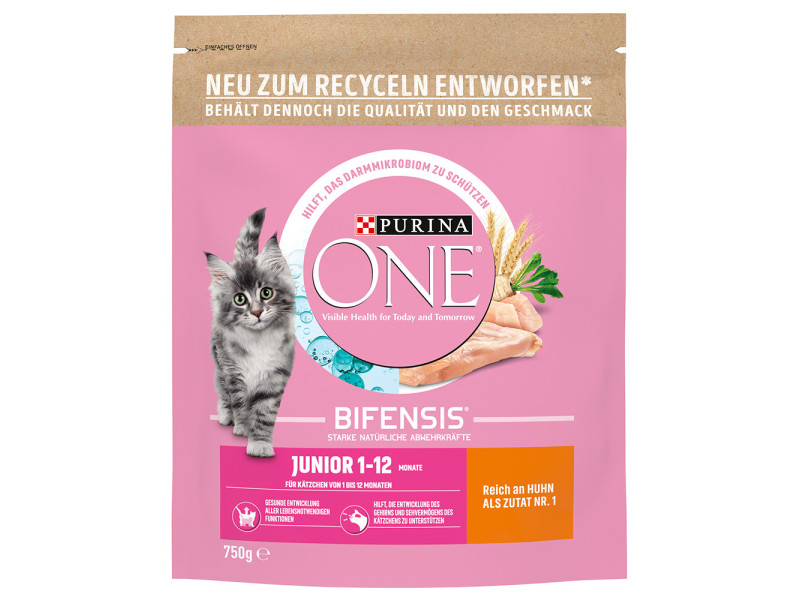 PURINA ONE kattfoder till specialpris!  - Junior kyckling (2 x 750 g)