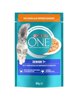 PURINA ONE  52 x 85 g våtfoder till ett specialpris! - Senior 7+ kyckling
