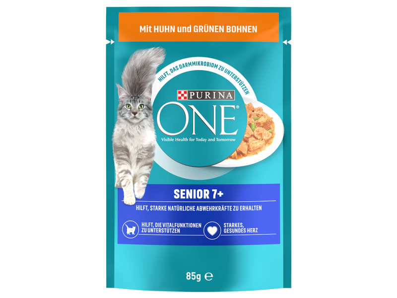 Purina ONE Senior 7+ Kyckling - 26 x 85 g Kyckling