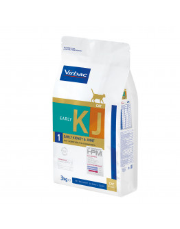 Virbac Veterinary HPM Cat KJ1 Early Kidney & Joint Support - Ekonomipack: 2 x 3 kg