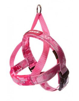EzyDog Sele Quick Fit Rosa Camo - XL, Rosa Camo, XL