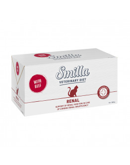 Smilla Veterinary Diet Renal Beef - 8 x 100 g