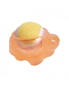 Bobby hundleksak Carapace - Orange: L 8,6 x B 10,6 x H 6,6 cm