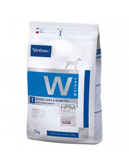 Virbac Veterinary HPM Dog Weight Loss & Diabetes W1 - 7 kg