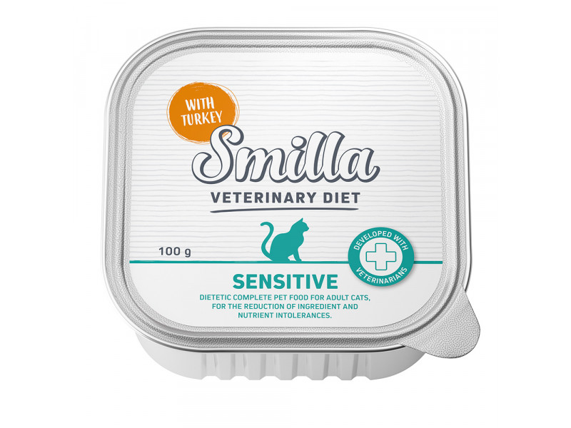 Smilla Veterinary Diet Sensitive Kalkon - Ekonomipack: 24 x 100 g