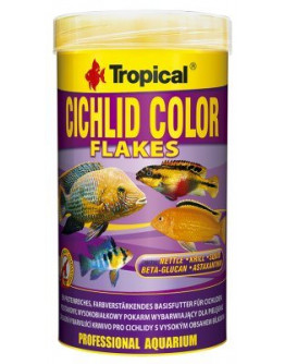 Tropical Cichlid Color Flakes - Flingor - 250 ml