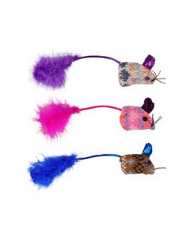 Kattleksak Glamour Möss 3-pack