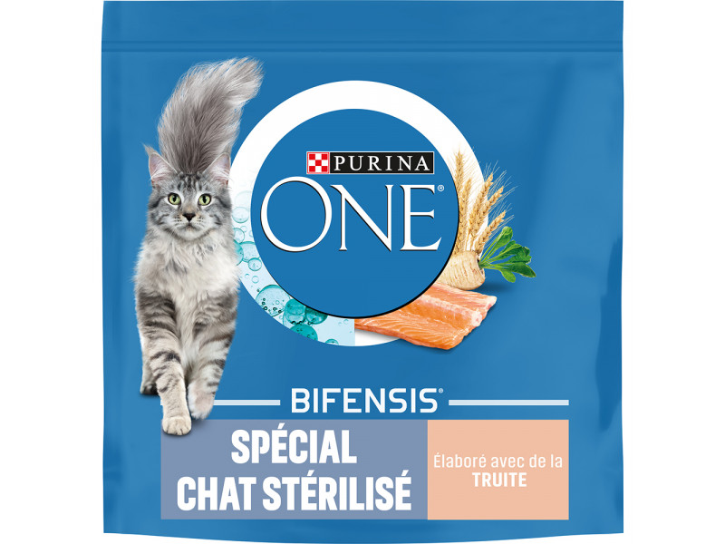 PURINA ONE Steriliserad öring för katt, vete - 4 x 1,5 kg PURINA ONE Steriliserad öring för katt, vete - 4 x 1,5 kg
