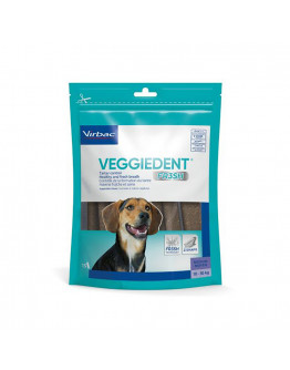 Virbac VEGGIEDENT Fresh för hundar - 15 x 26 g M för medelstora hundar (10-30 kg)