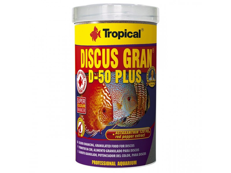 Tropical Discus Gran D-50 Plus - Granulat - 100 ml